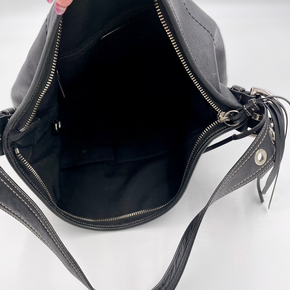 COACH Vintage black soft leather purse - Picture 5 of 7